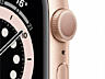 Apple Watch Series 6 GPS 40mm Gold Aluminum Case with Pink Sand Sport 