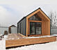 Мини дом BarnHouse для дачи и бизнеса. Опция «тёплый контур»