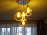 Современная оригинальная люстра, 4 плафона
