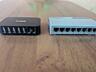 Сетевой коммутатор Gembird NS-8P. USB-концентратор D-Link DUB-H7.