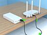 Кабель для WiFi роутера с 5В на 12В от PowerBank