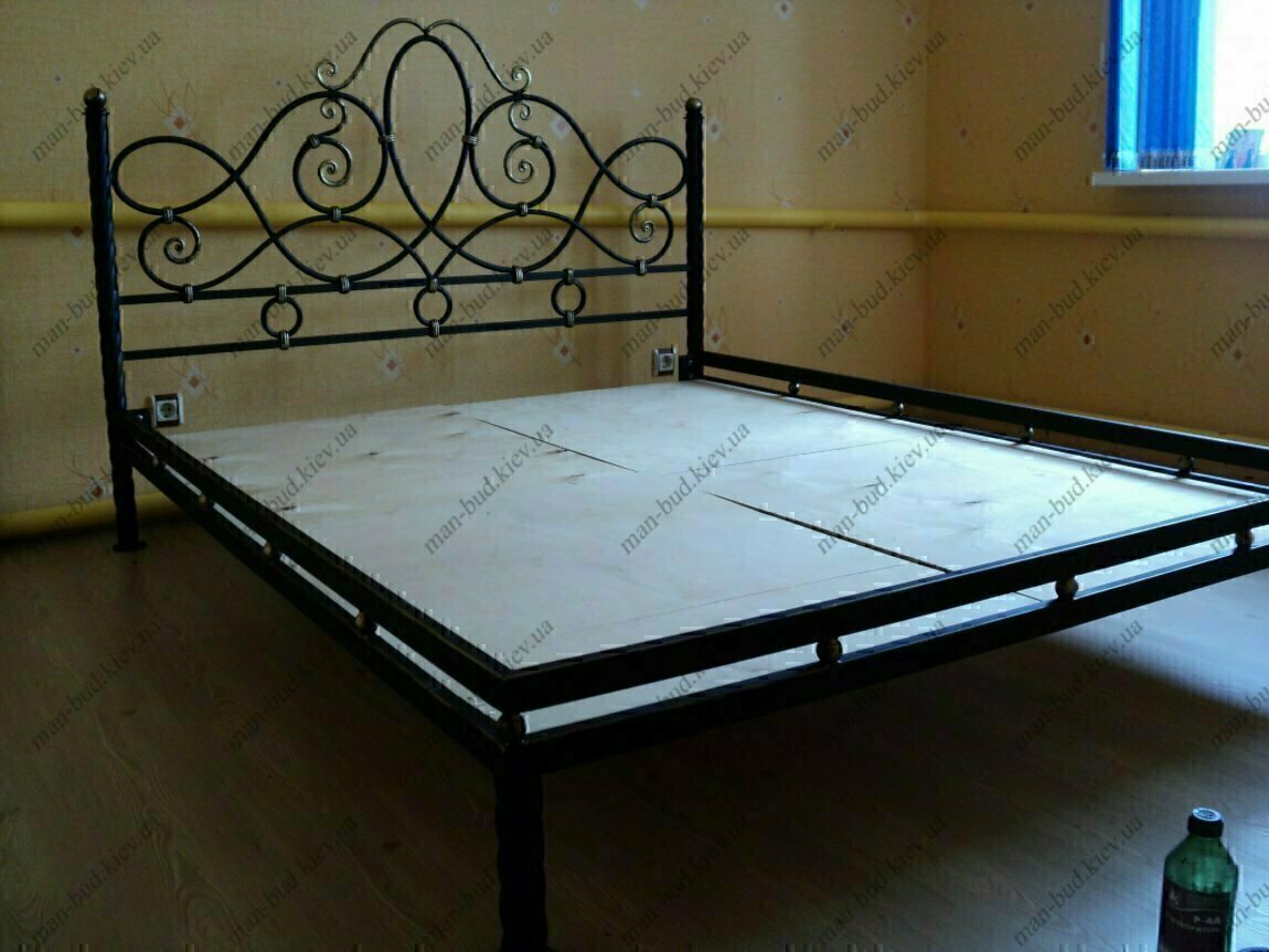 Кровать двуспальная из металла своими руками Кровать двуспальная из металла своими руками