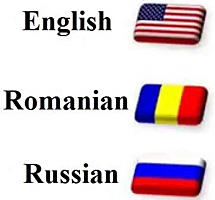 Translations english-romanian-russian