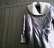 Женская кожаная куртка, 50-52 (Б/У)