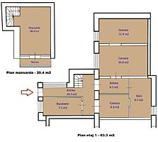 Urgent!!! Casa 2 nivele cu garaj si sura Bucuresti 57