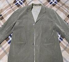 Пиджак мужской, мелкий вельвет, классика 54 размер