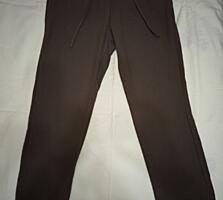 Новые коричневые свободные штаны размера M!
