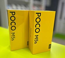 Новый Xiaomi Poco M5s 8 / 256 гб цвет Синий + Новый Чехол-книжка