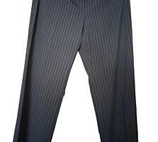 Классические, элегантные, прямые, брюки, тонкая полоска, палаццо