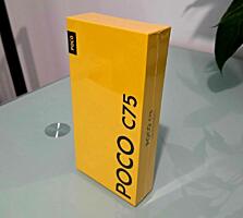 Классный POCO C75 Black 6 GB/128 GB, NFC, 50MP, IDC VoLTE+GSM!