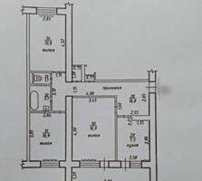Продается 3-комнатная квартира в районе &quot;Ориона&quot;, 1/9 этаж