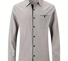 Рубашка с рукавом из хлопка, новая.