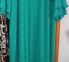 Новое нарядное платье немецкий d 21(50)р-р, плиссе.