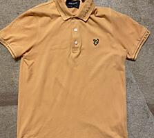 Lyle Scott футболка polo размер M в хорошем состоянии персикового цвет