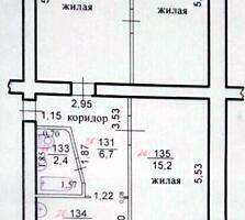 Продаю 3-кв на 2 эт 63 м² в сердце Рыбницы (Победы 28)