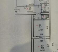 Продаётся светлая 3-комнатная квартира 60,1 м² Севастопольская, д. 28.