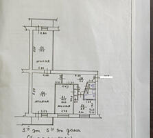3-к р-он Балка Тернополь отличная планировка 3/5 эт. 65 кв. м., 2 балк.