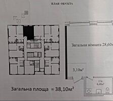 Предлагается к продаже просторная однокомнатная квартира в новом ...