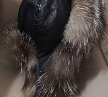 Натуральная шапка-ушанка