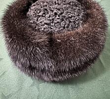 Женская шапка норковая новая. Размер 56. Бельцы