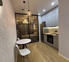 Предлагается к продаже стильная студия площадью 33 м² с отдельной ...