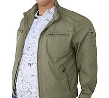 Jacheta de vara pentru barbati din material natural fara captuseala.