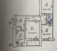 Продам трешку в центре. Орхидея Торг