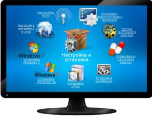 Установка и настройка Windows XP, 7, 8.1, 10