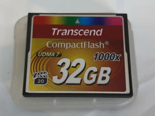 Карта памяти Transcend Compact Flash 32gb 1000x