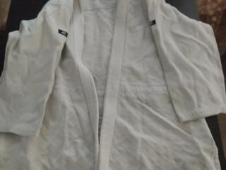 Куртка для самбо. Куртка Белая. Рост 190.