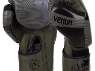 Перчатки боксерские PU на липучке VENUM камуфляж