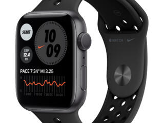 Apple Watch Nike Serie 6 44mm Aluminum Case With Anthracite Black Spor