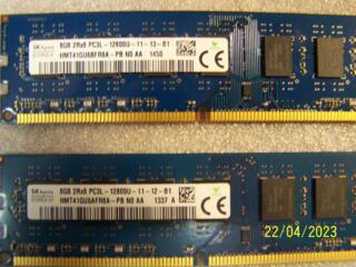 DDR3 8GB, DDR3 4GB, DDR2 1GB, DDR3 2GB(для ноутбука)