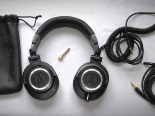 Продам студийные наушники Audio tehnica Ath m50x