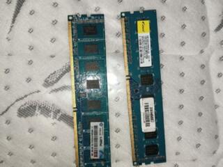 Продам DDR3 4GB 2GB 1800