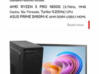 Новый компьютер: Ryzen 4650G 4.2Ггц/16GB DDR4 Viper/SSD EvO 120Gb/400W