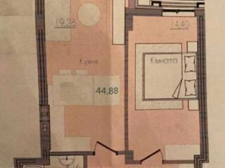 Продам квартиру 44.88 кв. м., 3/7, новый дом, жк Клубный Дом Консул.