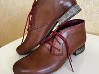 Полуботинки 37 размер. Кожа