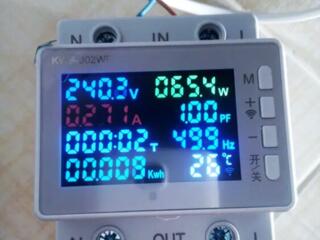 Амперметр реле напряжения 8 в 1 с WiFi счетчик с отключением питания