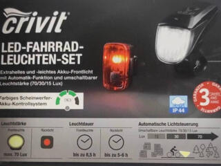 Продаю аккумуляторные передние и задние фонари для велосипеда НОВЫЕ!!!