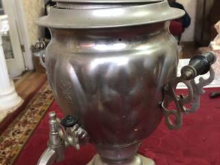 Советский латунный самовар