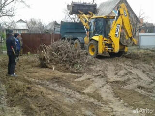 Экскаватор+Камаз. Вывоз мусора, демонтаж зданий и тд.