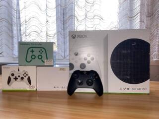 XBOX Series S 512G SSD + 3 геймпада