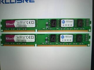 Оперативная память 8 Гб(4*2) Kllisre DDR3 1600mhz за 2 шт. 150р.