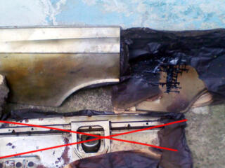 Задние крылья на москвич ИЖ 412