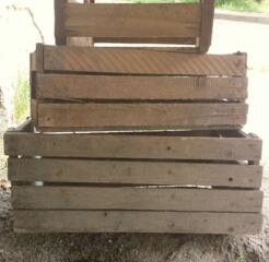 Деревянные ящики разные, смотрите все фото. б/у