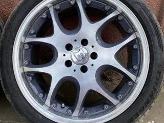 Диски Brabus monoblock V на mercedes r19 с резиной