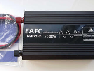 Инвертeр чистый синус 12В/220В Eafc 3000w sinus