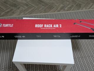 Багажник на рейлинги Turtle AIR 2 Honda CR-V 2012-2018 Чёрный