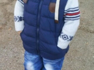 Жилетка на возраст 3-5 лет Рост 110 см